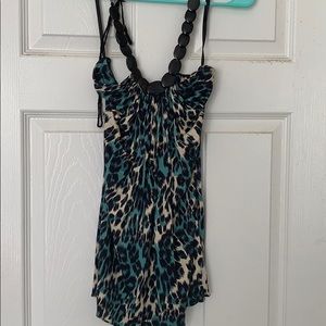 Medium Sky embellished top